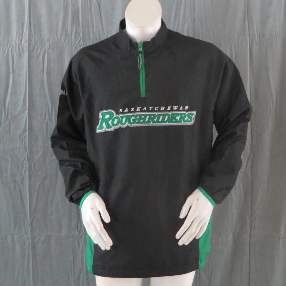 Saskatchewan Roughriders Sweater - Crested Pullover Exclusive - Men's Large